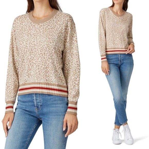Splendid Leo Leopard Pullover - Picture 1 of 9